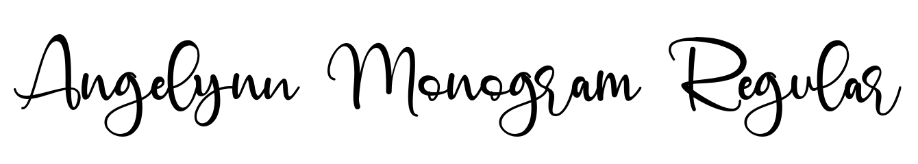 Angelynn Monogram Regular